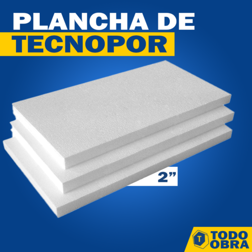 Plancha De Tecnopor 2" Pulgadas