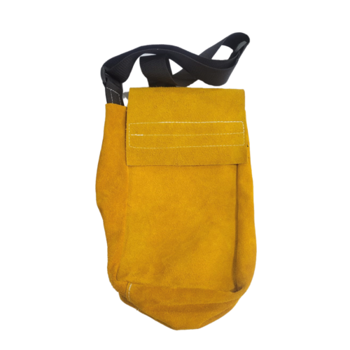 MORRAL BOLSO PORTA HERRAMINETA DE CUERO CAMEL