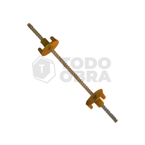 Juego De Barra Roscada Y Tuercas Mariposa o Bolillo de 5/8